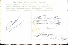 VINTAGE POSTCARD Fantasy Flowers