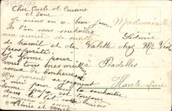 CPA Fantaisie Fleurs Houx Oiseaux