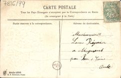 VINTAGE POSTCARD Fantasy Flowers