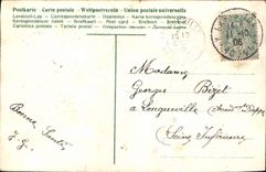 VINTAGE POSTCARD Fantasy Flowers