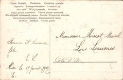 VINTAGE POSTCARD Fantasy Flowers