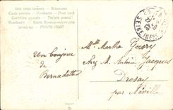 VINTAGE POSTCARD Fantasy Flowers