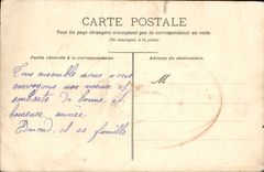 VINTAGE POSTCARD Fantasy Flowers