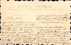 VINTAGE POSTCARD Fantasy Flowers