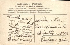 VINTAGE POSTCARD Fantaisie Flowers Child Bicycle Cycles