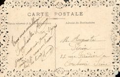 VINTAGE POSTCARD Fantasy Brodee Flowers