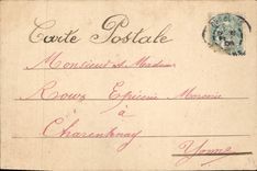 VINTAGE POSTCARD Fantasy Flowers Swallow