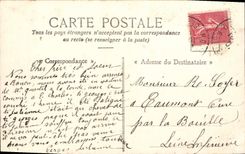 VINTAGE POSTCARD Fantasy Flowers