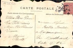 VINTAGE POSTCARD Fantasy Flowers