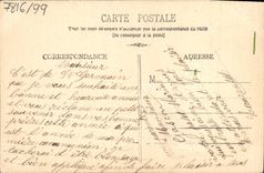 VINTAGE POSTCARD Fantasy Flowers