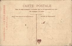 VINTAGE POSTCARD Fantasy Flowers