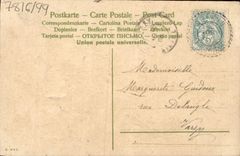 VINTAGE POSTCARD Fantasy Flowers