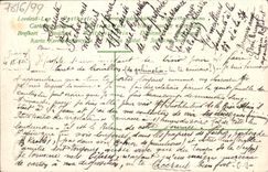 VINTAGE POSTCARD Fantasy Flowers