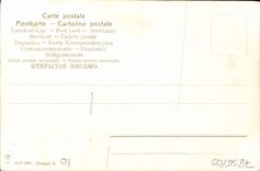 VINTAGE POSTCARD Fantasy Flowers