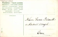 VINTAGE POSTCARD Fantasy Flowers