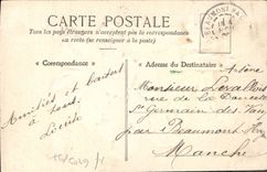 VINTAGE POSTCARD Fantasy Flowers