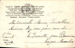 VINTAGE POSTCARD Fantasy Flowers