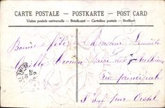 VINTAGE POSTCARD Fantasy Flowers