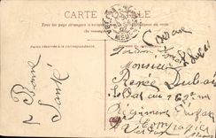 VINTAGE POSTCARD Fantasy Flowers