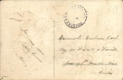 VINTAGE POSTCARD Fantasy Flowers