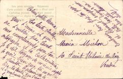 VINTAGE POSTCARD Fantasy Flowers