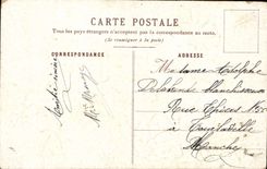 VINTAGE POSTCARD Fantasy Flowers