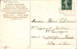 VINTAGE POSTCARD Fantasy Flowers