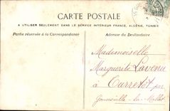 VINTAGE POSTCARD Fantasy Flowers Good Festival