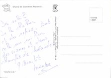 MODERN CARD Field Of Lavender In Provence