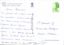 MODERN CARD Provence Embaumee Field Of Lavender