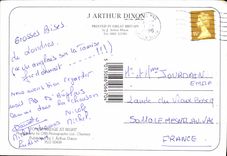 MODERN CARD London Tower Bridge At Night