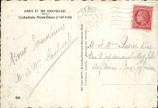 CPM Paris Cathedrale Notre Dame