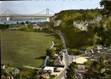 MODERN CARD Tancarville View