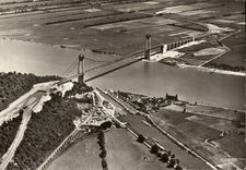 MODERN CARD the Bridge De Tancarville