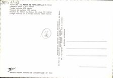 MODERN CARD the Bridge De Tancarville