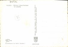 POSTAL MODERNA Fecamp el sitio para acampar