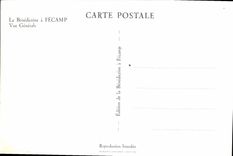 POSTAL MODERNA el benedictino tiene opinión de Fecamp