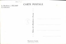CPM La Benedictine A Fecamp Le Laboratoire