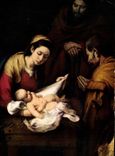 MODERN CARD Murillo Worship of the shepherds Madrid Prado