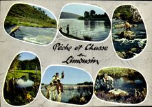 CPM Peche Et Chasse Limousin