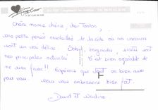 POSTAL MODERNA dimensión del azul