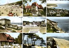 CPM Houlgate La plage Le moulin Landry Vue generale Golf 