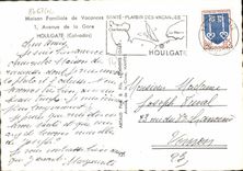 MODERN CARD Which occurred of the Station Houlgate Family home of holidays Colony