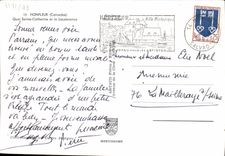 MODERN CARD Houlgate Quay Sainte Catherine And Lieutenancy