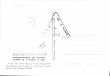 MODERN CARD Omaha Beach Grandcamps Les Bains Militaria Cricqueville out of Basin