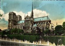 MODERN CARD Paris And Its Notre Dame Wonders