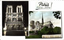 MODERN CARD Paris Notre Dame