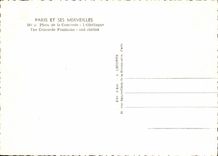 MODERN CARD Paris Places Harmony the obelisk