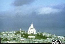 CPM Paris Montmartre Sacre Coeur
