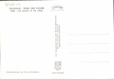 POSTAL MODERNA reina de Trouville de las playas la piscina y los chalets